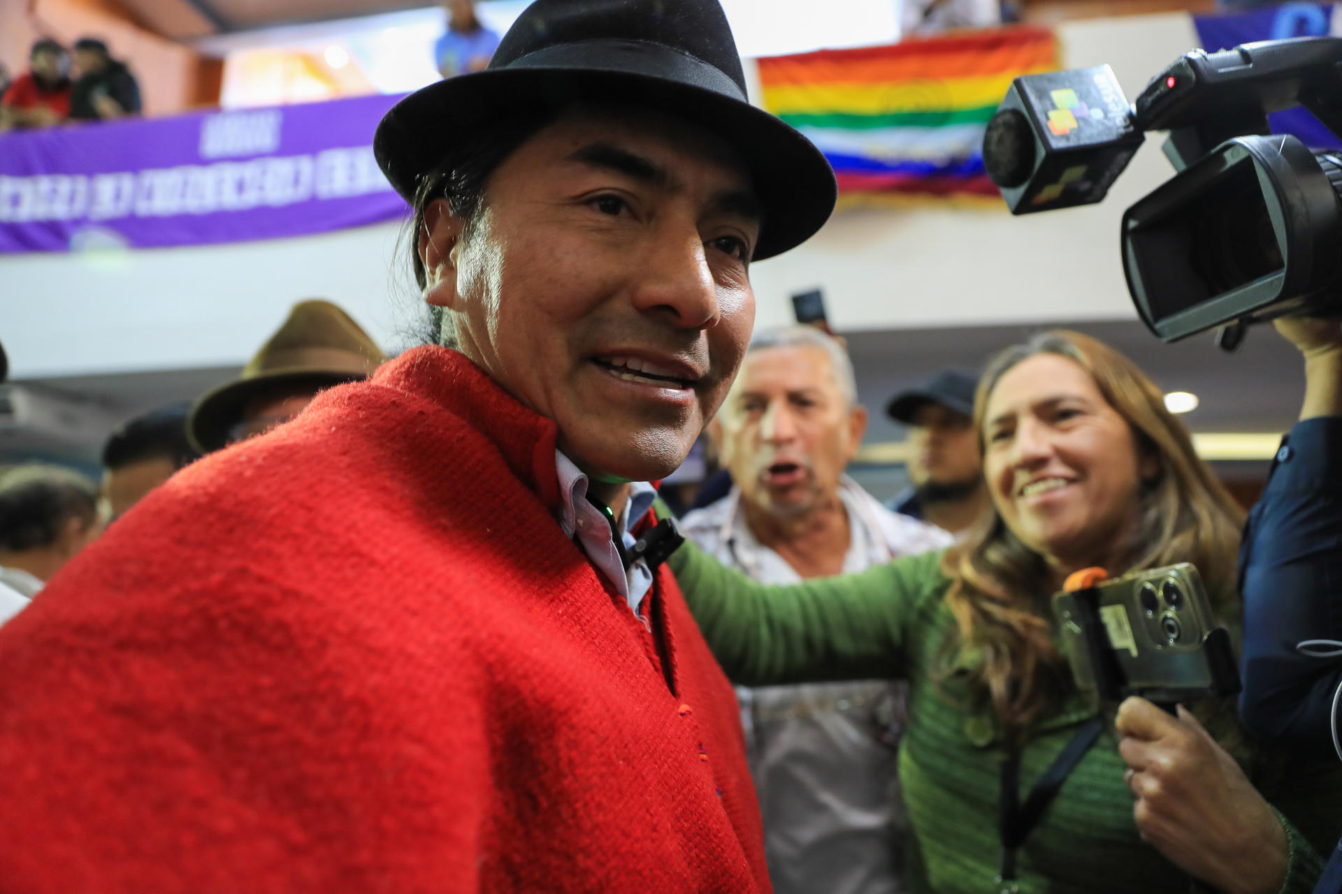 Foto de archivo del excandidato presidencial de Ecuador, Leonidas Iza. EFE/ José Jácome