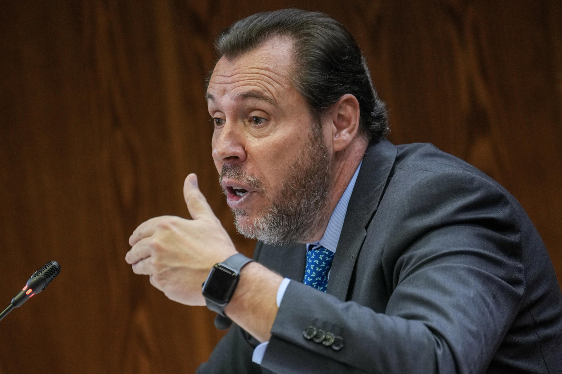 Fotografía de archivo del ministro de Transportes, Óscar Puente. EFE/ Borja Sanchez-Trillo