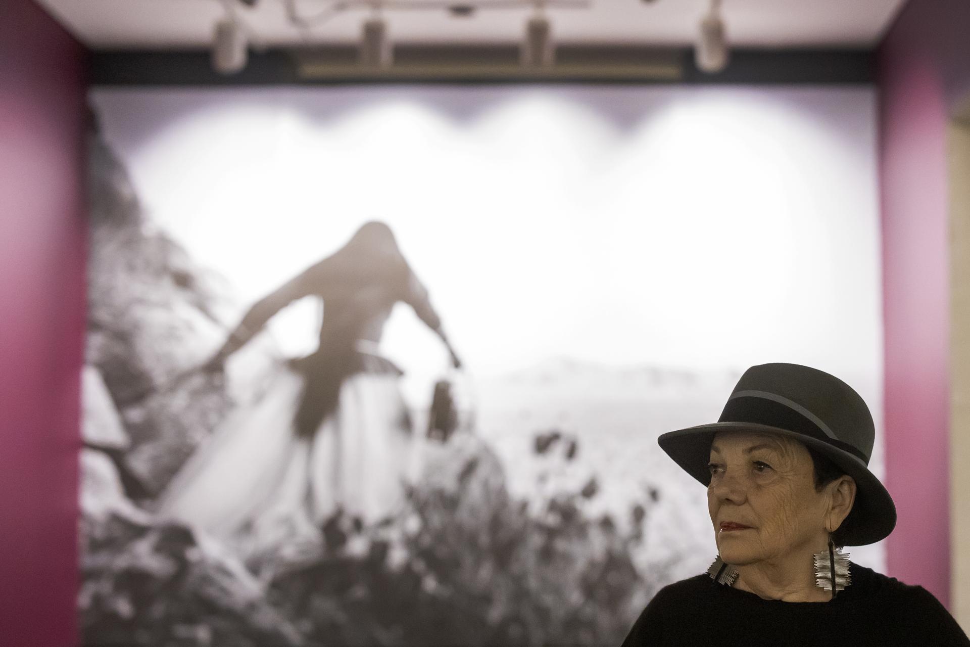 Imagen del 25/2/20 de la fotógrafa mexicana Graciela Iturbide. EFE/EPA/ERIK S. LESSER