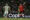 El delantero croata de Osasuna Ante Budimir, celebra su gol contrael Betis, durante el partido de la jornada 35 de LaLiga EA Sports, este domingo en el estadio Benito Villamarín en Sevilla.-EFE/ Julio Muñoz