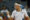 El tenista noruego Casper Ruud ante el argentino Francisco Cerúndolo durante el partido de semifinales individual masculino del Mutua Madrid Open que disputan este viernes, en las instalaciones de la Caja Mágica en Madrid. EFE/ Chema Moya