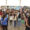Niños juegan en actividades organizadas por la organización Médicos Sin Fronteras este miércoles, en una celebración del Día del Niño en el Centro de Desarrollo Comunitario en Tapachula (México). EFE/ Juan Manuel Blanco