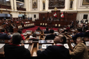 Fotografía de archivo que muestra una vista general del Congreso de Perú. EFE/ Aldair Mejía/POOL