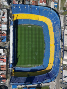 El estadio la Bombonera de Boca Juniors, situado en el barrio de La Boca de Buenos Aires, cumple 85 años. EFE/Juan Ignacio Roncoroni/Archivo