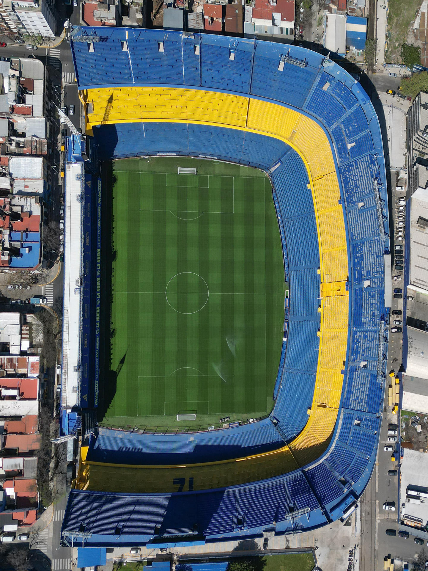 El estadio la Bombonera de Boca Juniors, situado en el barrio de La Boca de Buenos Aires, cumple 85 años. EFE/Juan Ignacio Roncoroni/Archivo