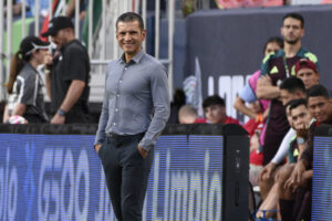 Foto de archivo del 5 de junio de 2024, de Jaime Lozano, nuevo entrenador del Pachuca, en su etapa del seleccionador de México. EFE/ Todd Pierson