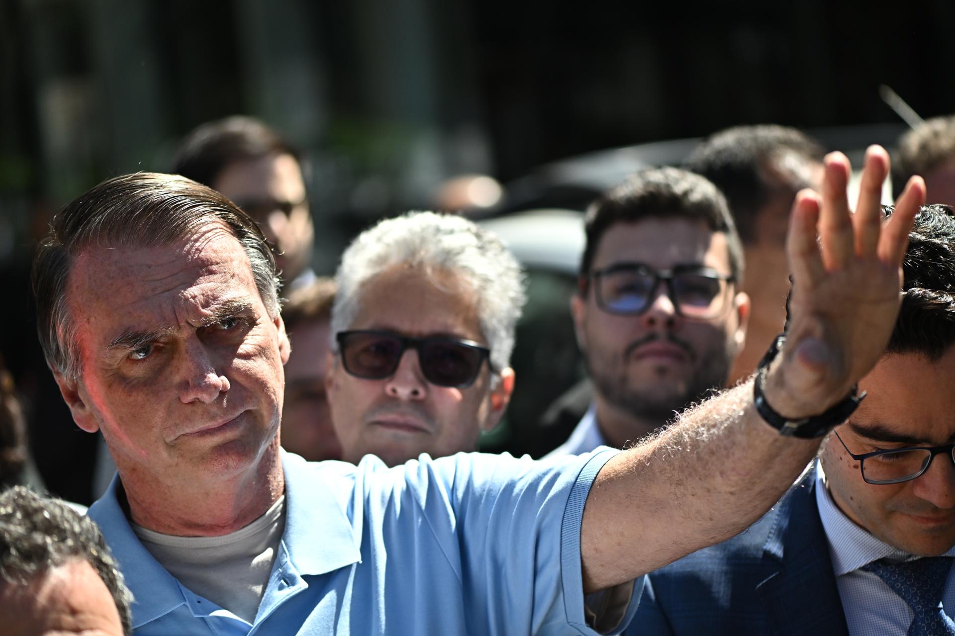 Foto de archivo del expresidente de Brasil, Jair Bolsonaro. EFE/ Andre Borges