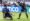 Brian White (i) celebra el gol con su compañero Sebastian Berhalter, del Vancouver Whitecaps, durante la semifinal de la Copa de Campeones de la Concacaf ante el Inter Miami. EFE/EPA/CRISTOBAL HERRERA-ULASHKEVICH
