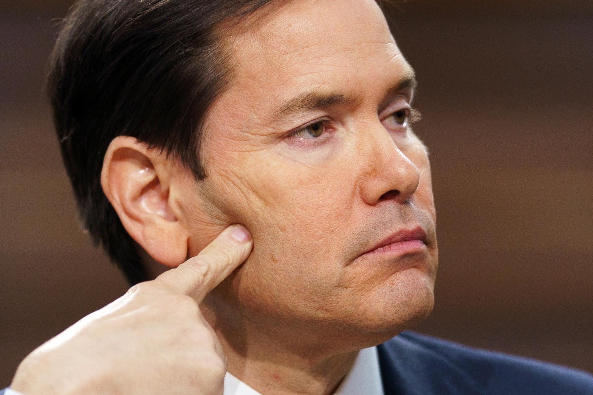 El secretario de Estado de EE.UU., Marco Rubio, en una foto de archivo. EFE/EPA/WILL OLIVER