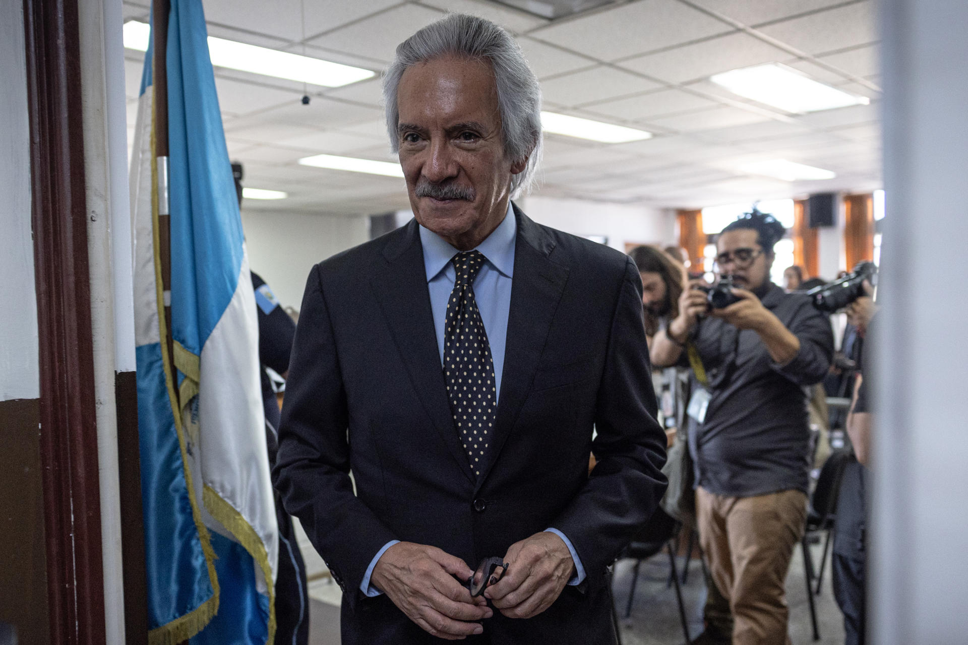 El periodista guatemalteco José Rubén Zamora Marroquín. EFE/David Toro Escobar