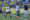 El delantero del Valencia Diego López (d) dirige el balón durante el partido de LaLiga de fútbol que UD Las Palmas y Valencia CF disputan este sábado en el Estadio de Gran Canaria. EFE/Elvira Urquijo
