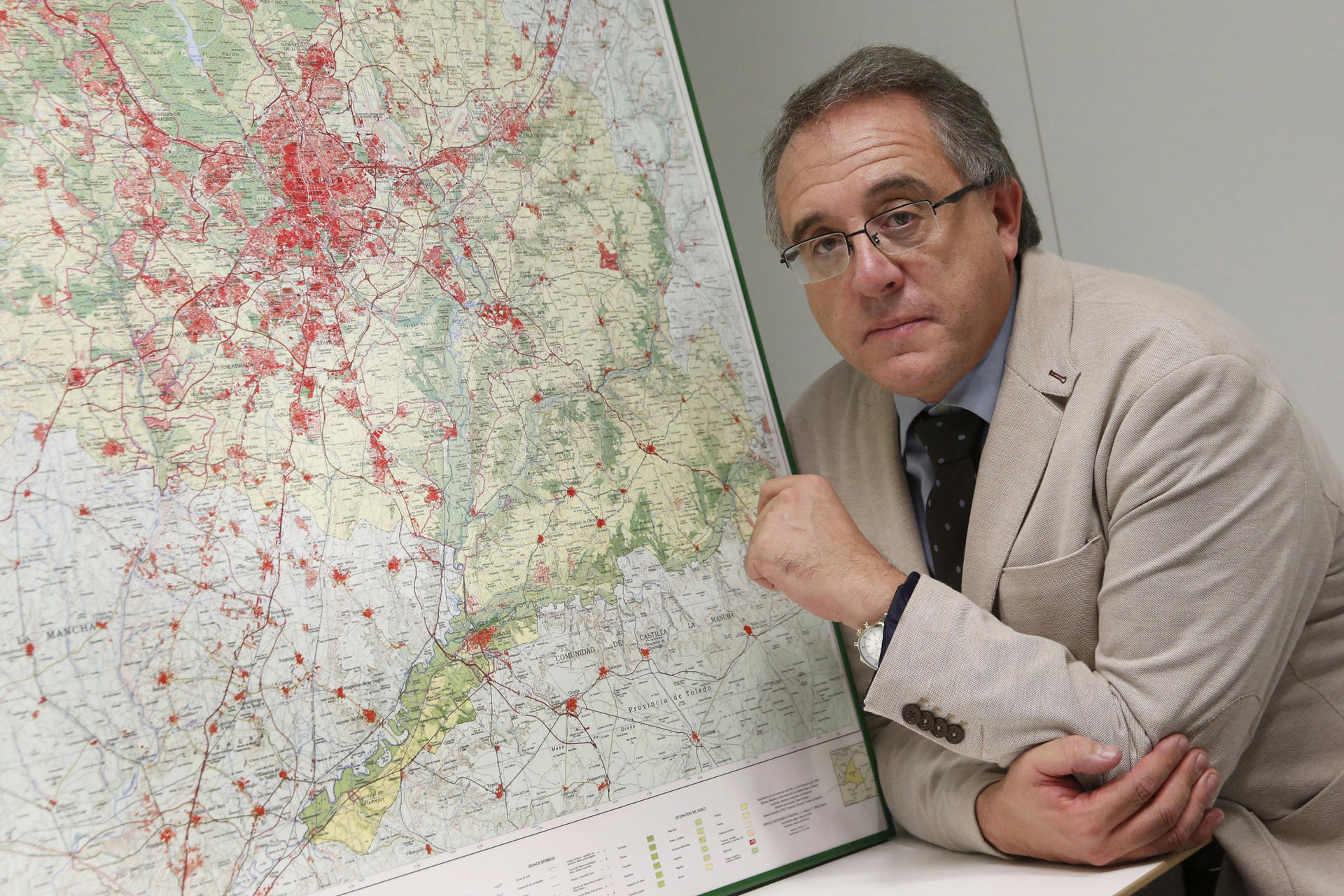 Foto de archivo (09/12/2015) de Pablo Enrique Rodríguez, actual director de la Policía Municipal de Madrid, cuando era director general de Emergencias y Protección Civil del Ayuntamiento de Madrid. EFE/Juan Carlos Hidalgo