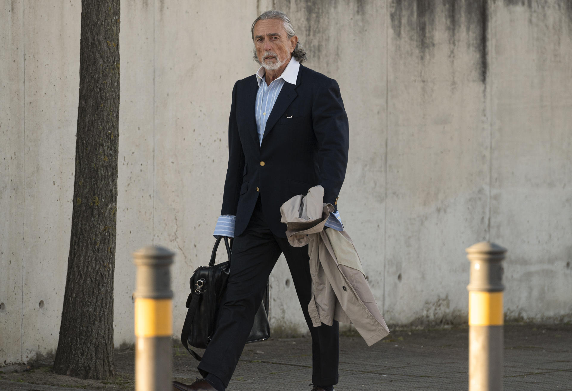 Imagen de archivo del empresario Francisco Correa en una imagen de archivo durante un juicio por la trama Gurtel. EFE/ Fernando Villar