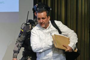 El exjefe paramilitar Carlos Mario Jiménez, alias 'Macaco', en una foto de archivo. EFE/ Mauricio Dueñas Castañeda