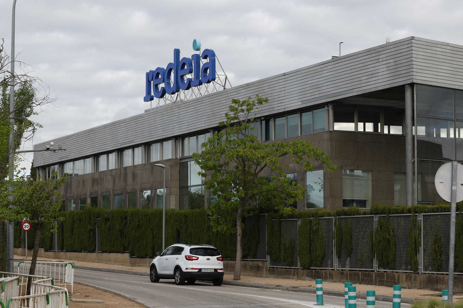 Fotografía de archivo de la sede de Red Eléctrica. EFE/Juan Carlos Hidalgo