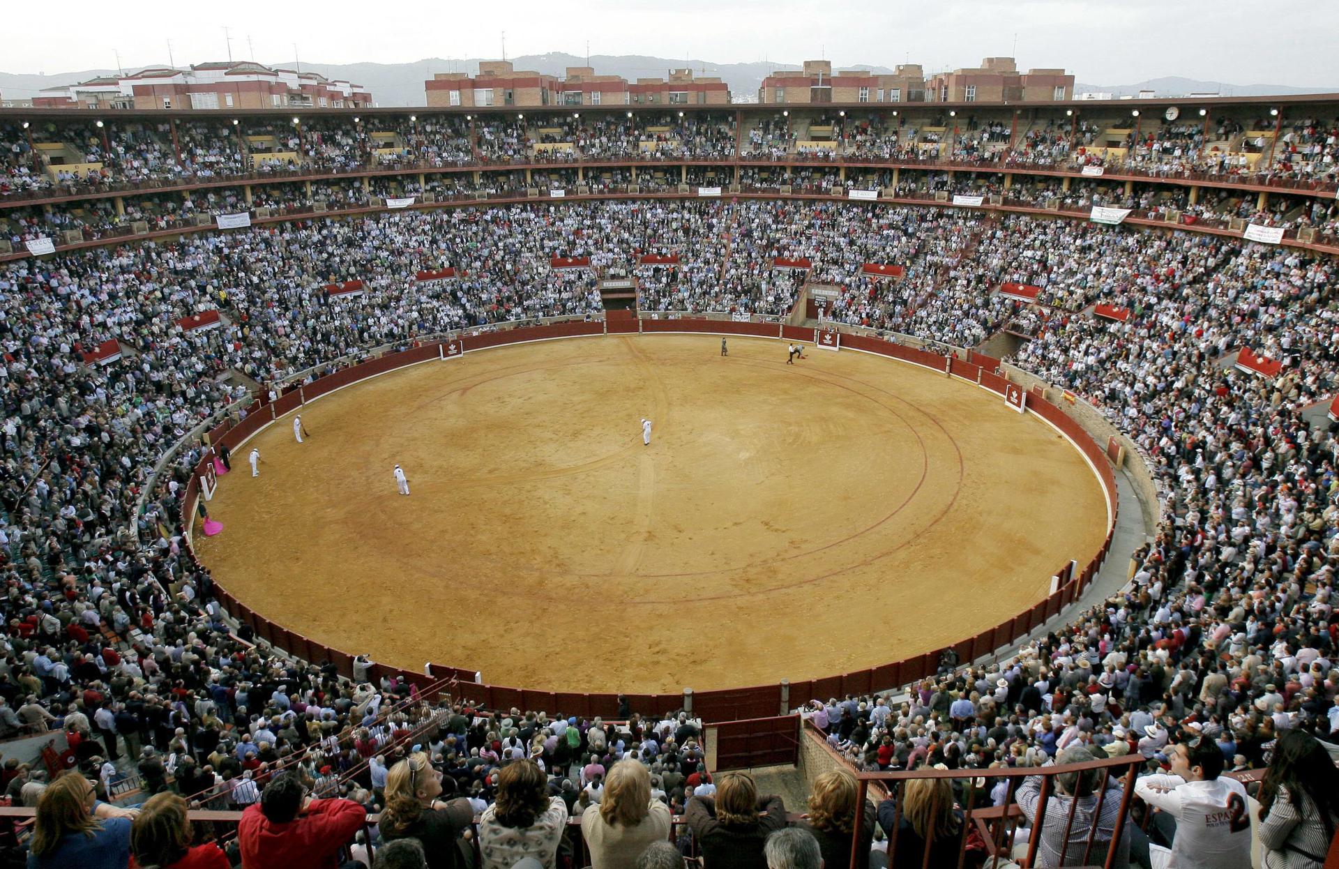 Vista de la la Plaza de Toros de Córdoba, conocida como el Coso de los Califas. EFE/Salas