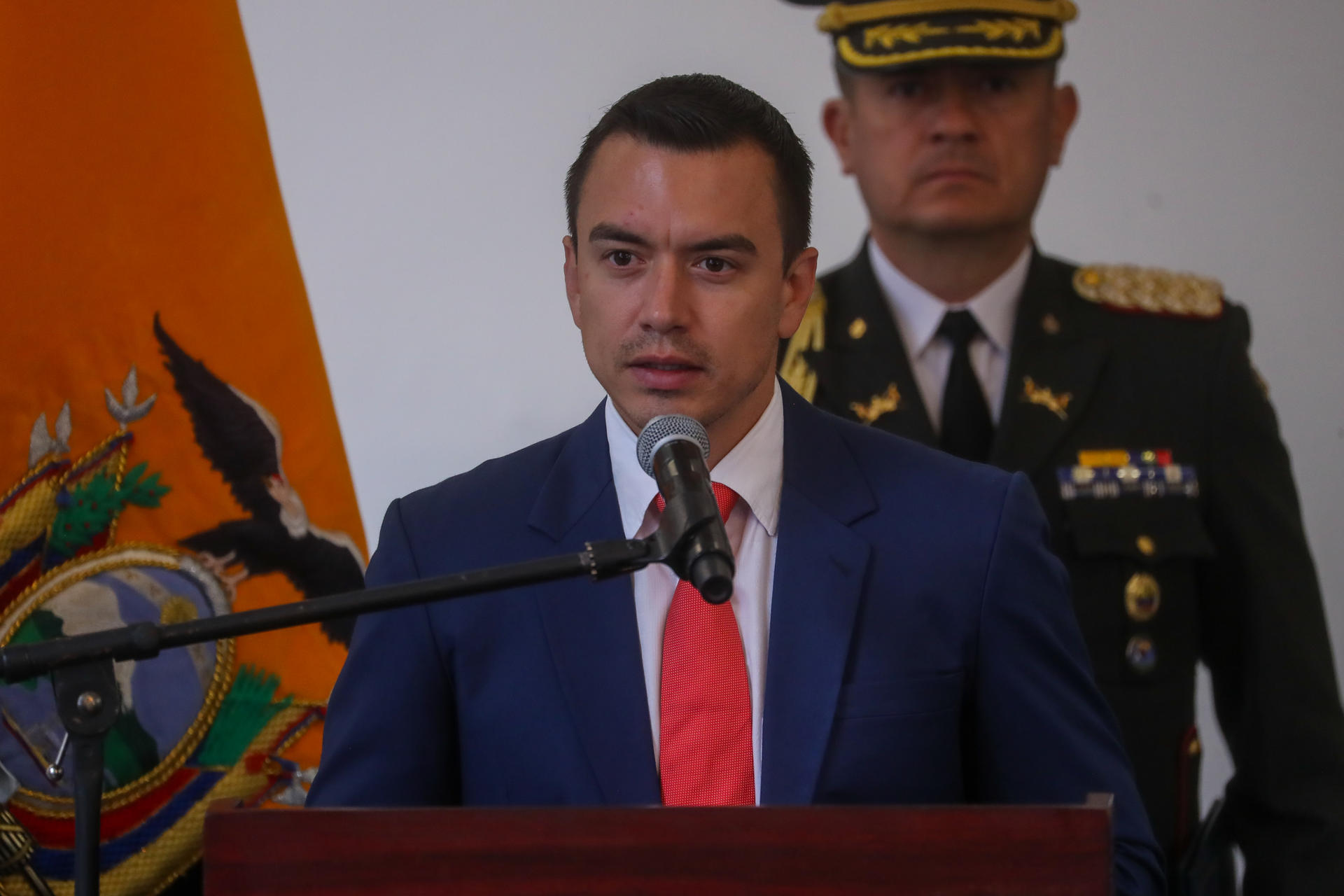 El presidente de Ecuador, Daniel Noboa, en una foto de archivo. EFE/ José Jácome