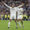 El delantero del Real Madrid Kylian Mbappé celebra con sus compañeros después de marcar el 2-0 en el partido entre el Real Madrid y el Celta de Vigo en el estadio Santiago Bernabéu en Madrid. EFE/ Ballesteros