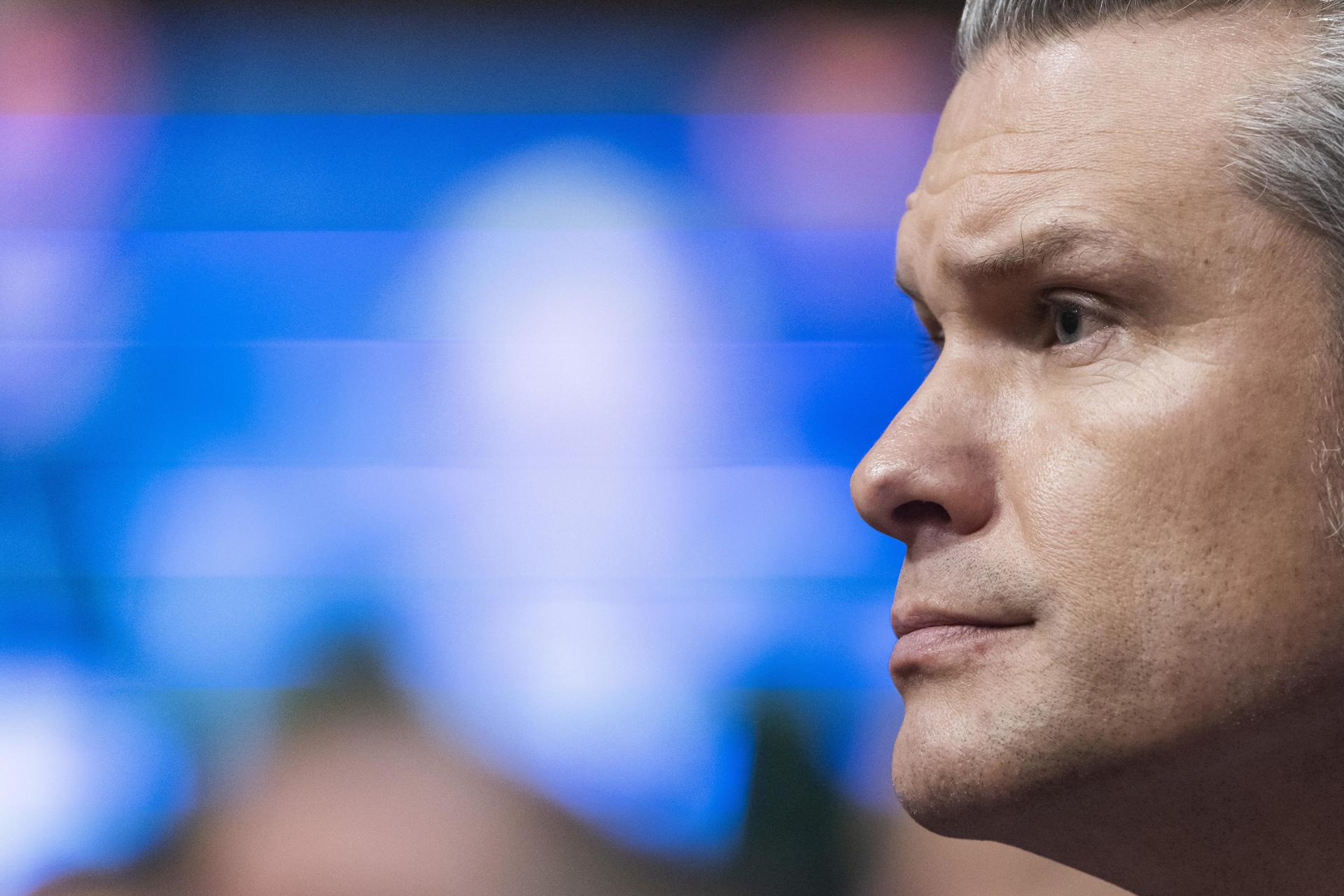 Fotografía de archivo del secretario de Defensa de Estados Unidos, Pete Hegseth, en Washington DC (EE.UU.). EFE/Jim Lo Scalzo