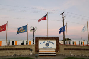 Fotografía de archivo del 7 de noviembre de 2023 de una zona del centro de detención de Guantánamo en la Base militar estadounidense en Guantánamo (Cuba). EFE/ Marta Garde