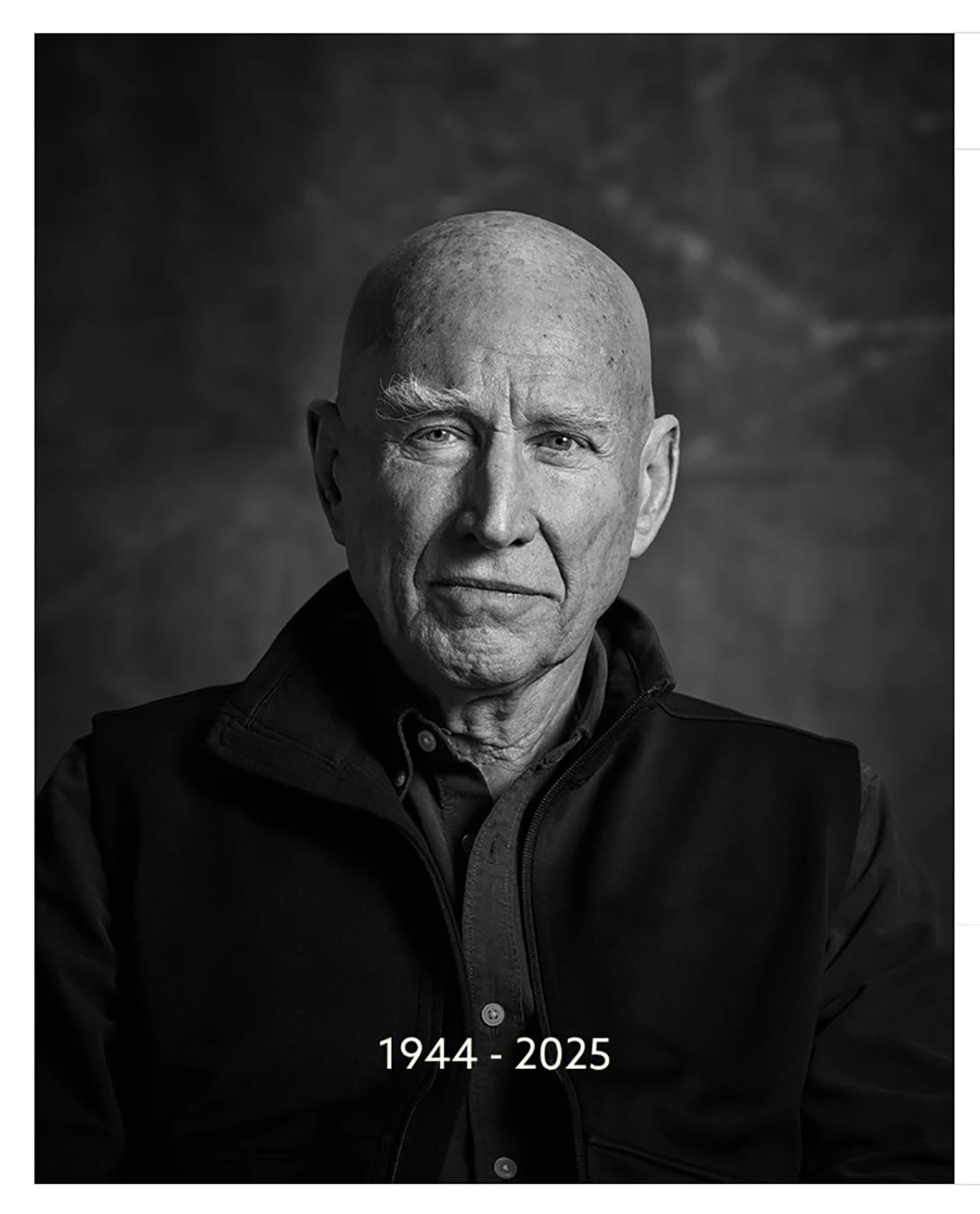 Captura de pantalla de la cuenta @institutoterraoficial de la red social Instagram, que muestra un retrato del fotógrafo Sebastião Salgado. EFE/@institutoterraoficial