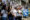 Personas participan en una manifestación este 7 de mayo de 2025, frente a la embajada de Brasil, en Caracas (Venezuela). EFE/ Miguel Gutiérrez