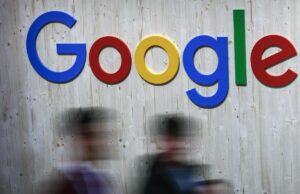 Fotografía de archivo en donde se ve un logo de Google. EFE/HANNIBAL HANSCHKE