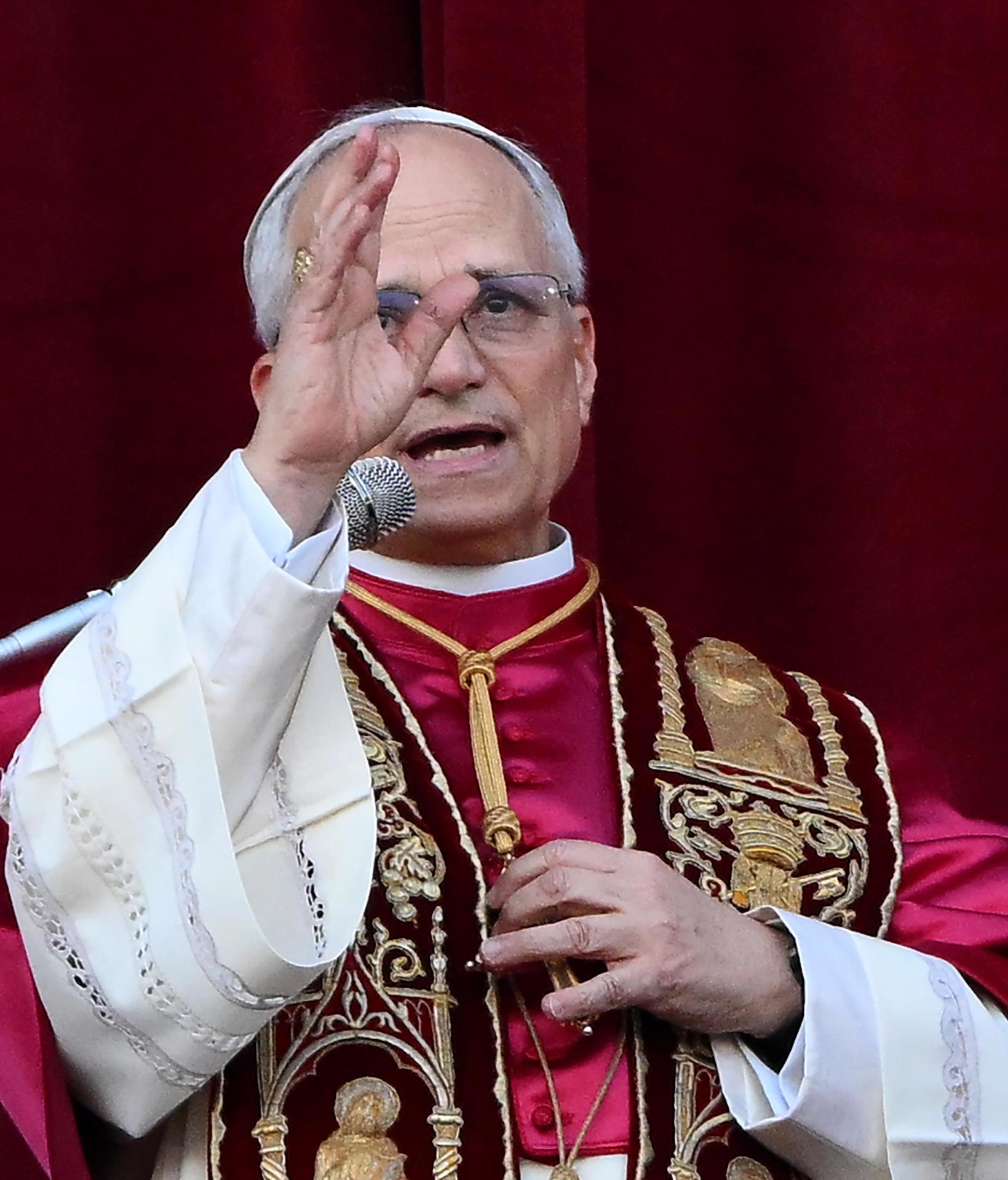 El cardenal estadounidense Robert Francis Prevost, nuevo papa bajo el nombre de León XIV. EFE/ETTORE FERRARI