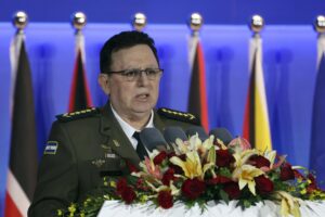 Fotografía de archivo del Comandante en Jefe del Ejército de Nicaragua, Julio César Avilés Castillo, en Pekín (China). EFE/Florence Lo/Pool