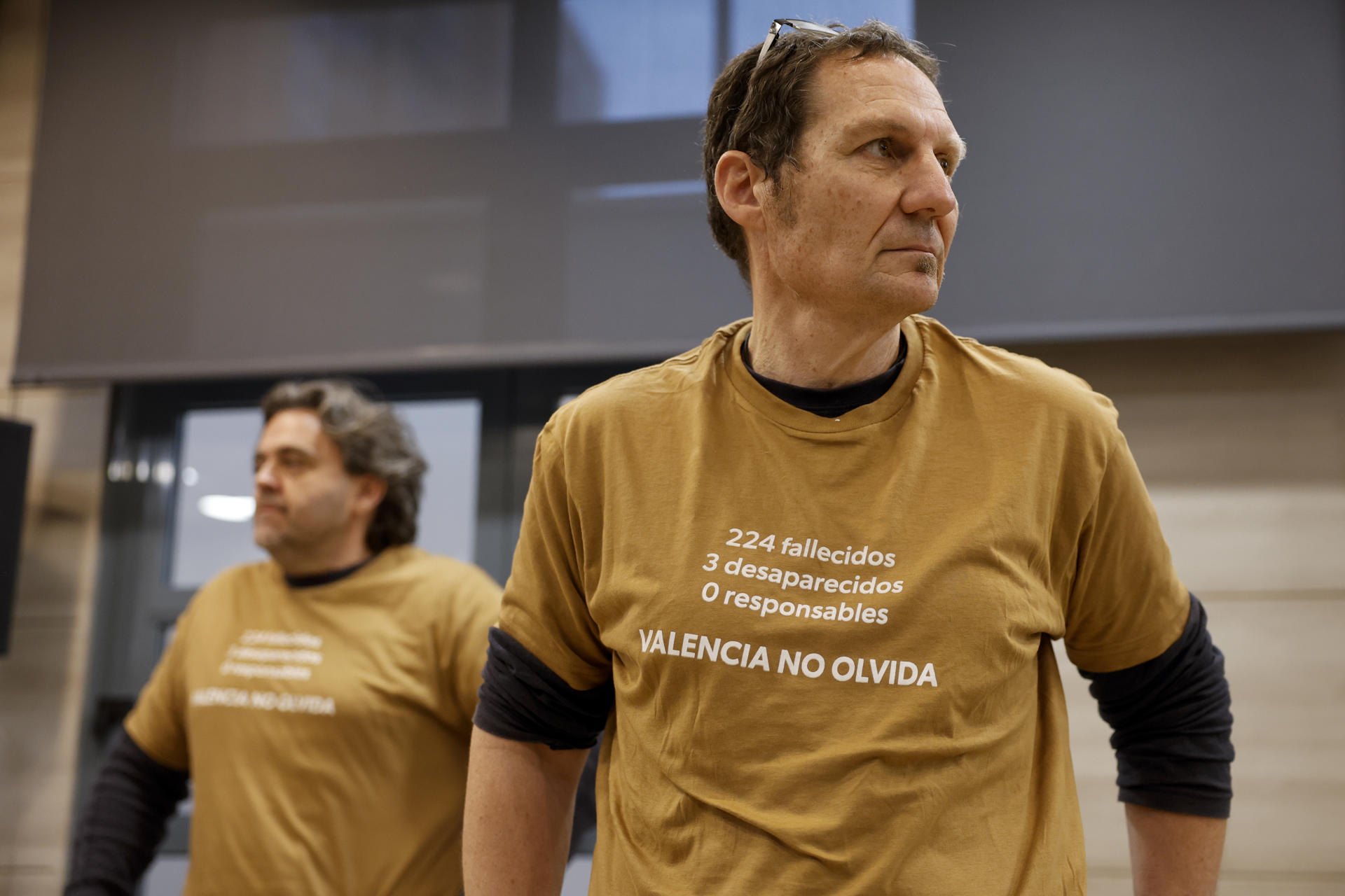 El presidente de la Asociación de Damnificados Horta Sud Valencia, Christian Lesaec, en una imagen de archivo. EFE/Ana Escobar
