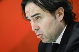 El presidente del Rayo Vallecano, Raúl Martín Presa. EFE/ Mariscal