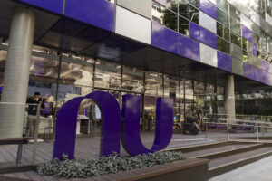 Fotografía de archivo que muestra una sede del banco digital Nubank, en Sao Paulo (Brasil). EFE/ Isaac Fontana ARCHIVO
