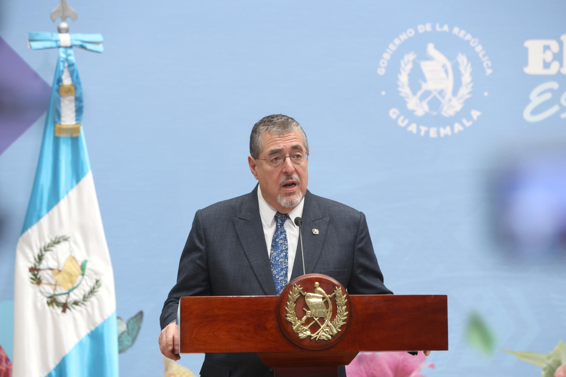 El presidente de Guatemala, Bernardo Arévalo de León, en una fotografía de archivo. EFE/ Mariano Macz