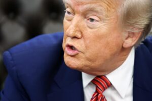 El presidente estadounidense, Donald Trump. EFE/SAMUEL CORUM