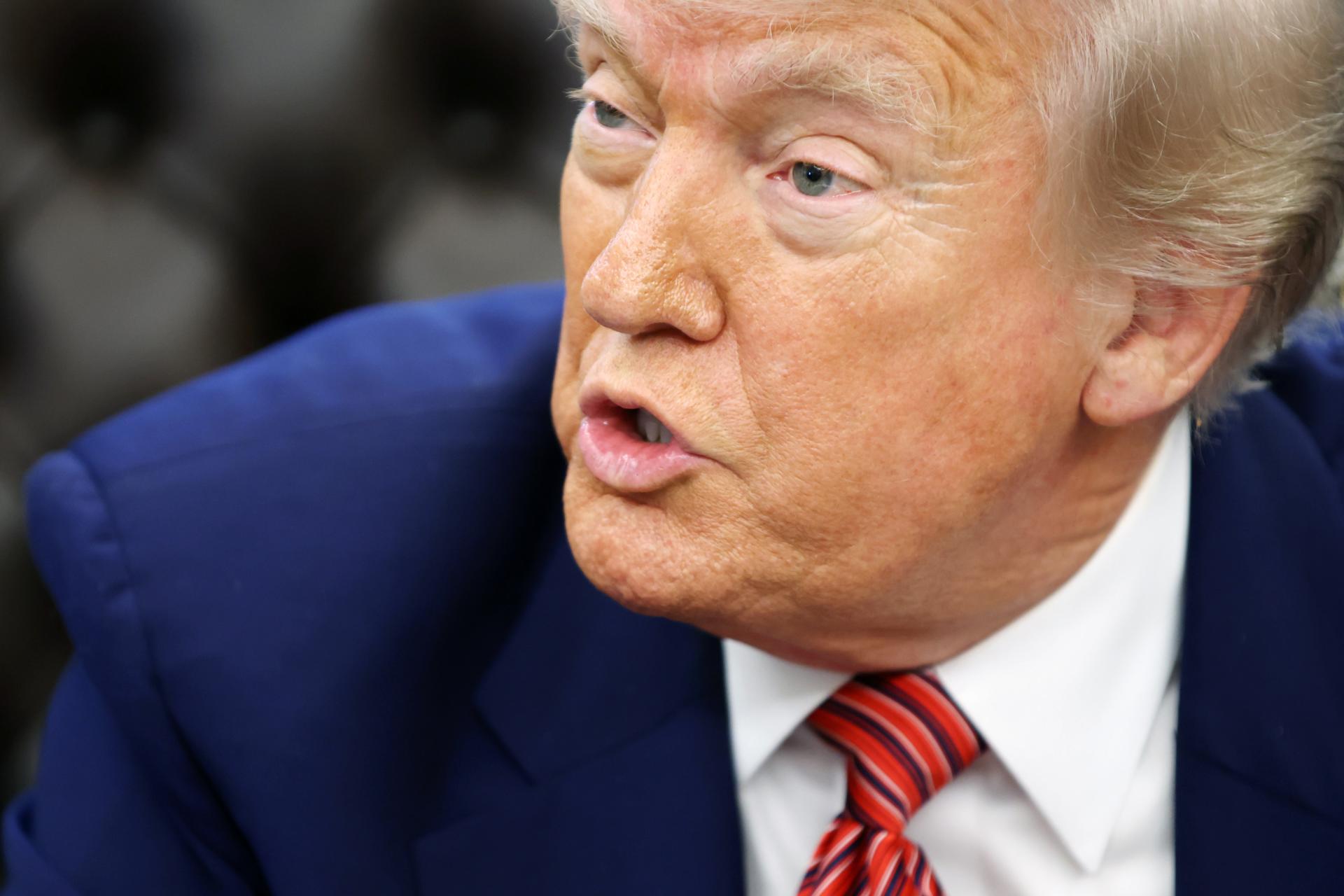 El presidente estadounidense, Donald Trump. EFE/SAMUEL CORUM