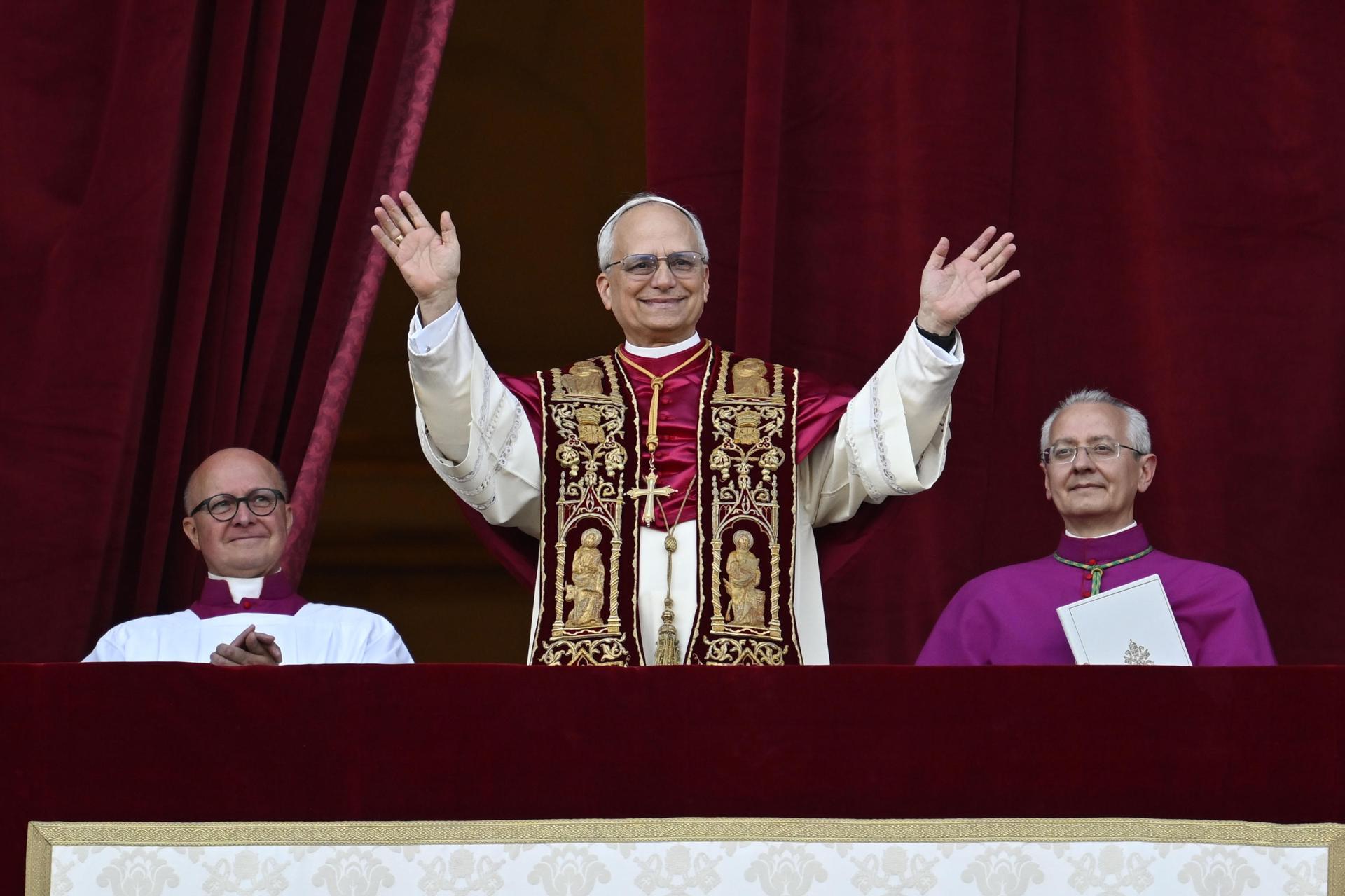 El papa León XIV. EFE/Medios de Comunicación del Vaticano
