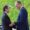 El canciller alemán Friedrich Merz (derecha) da la bienvenida al presidente israelí Isaac Herzog frente a la Cancillería en Berlín, Alemania, el 12 de mayo de 2025. Herzog visita Berlín para conmemorar los 60 años de relaciones diplomáticas entre los dos países. (Alemania) EFE/EPA/HANNIBAL HANSCHKE