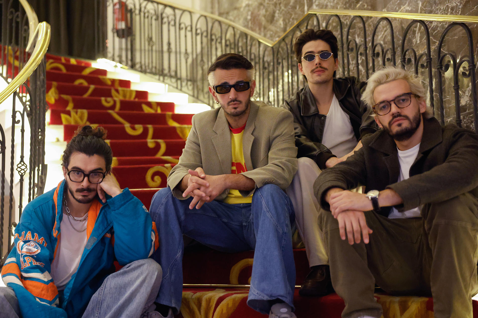 La banda colombiana de pop Morat presentó este jueves su quinto álbum de estudio, 'Ya es mañana', una producción marcada por la nostalgia, la esperanza y el sonido 'noventero' con la que inauguran una nueva etapa artística, tras el éxito de su gira por estadios en 2024. EFE/JP Gandul