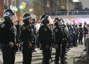 Foto de archivo que muestra a oficiales de la Policía de Nueva York (EE.UU.) EFE/EPA/STEPHANI SPINDEL