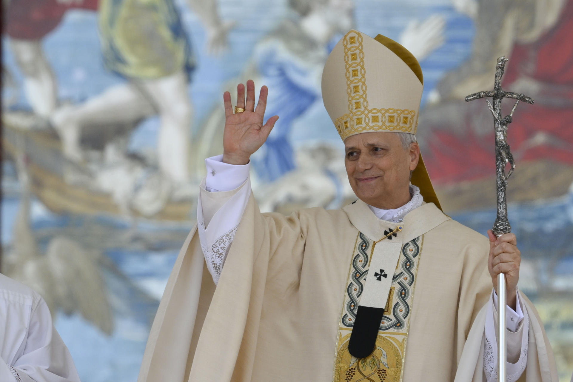 El papa León XIV ofició este domingo la misa del inicio de su pontificado en la plaza de San Pedro en el Vaticano. EFE/ Dicasterio para la Comunicación del Vaticano /Elisabetta Trevisan / SOLO USO EDITORIAL/SOLO DISPONIBLE PARA ILUSTRAR LA NOTICIA QUE ACOMPAÑA (CRÉDITO OBLIGATORIO)