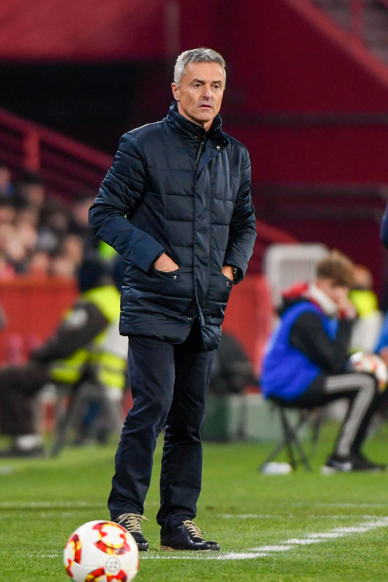 El técnico Fran Escribá, destituido al frente del Granada. EFE/ Miguel Ángel Molina