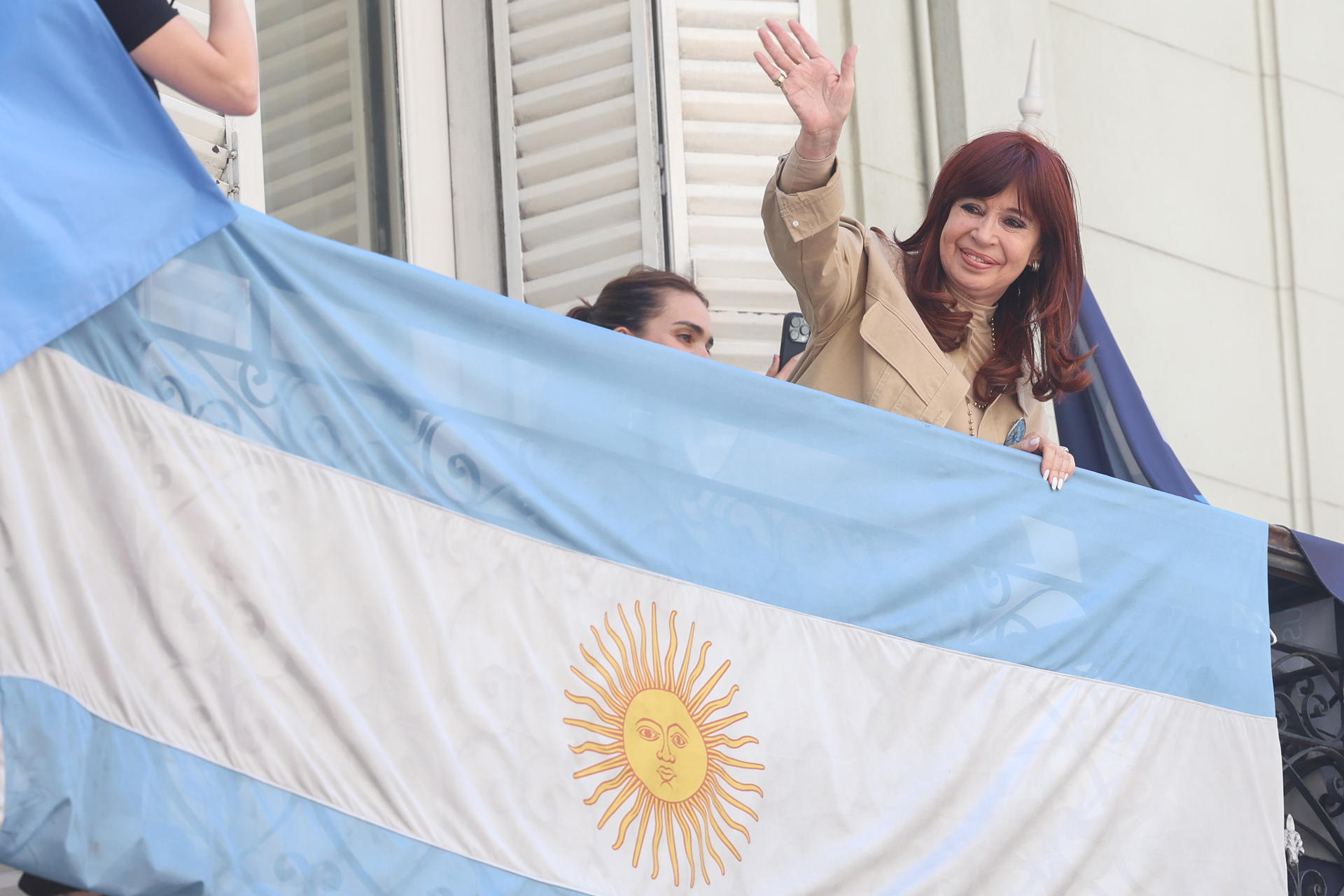 Fotografía de archivo de la expresidenta argentina Cristina Fernández (2007 - 2015). EFE/ Juan Ignacio Roncoroni