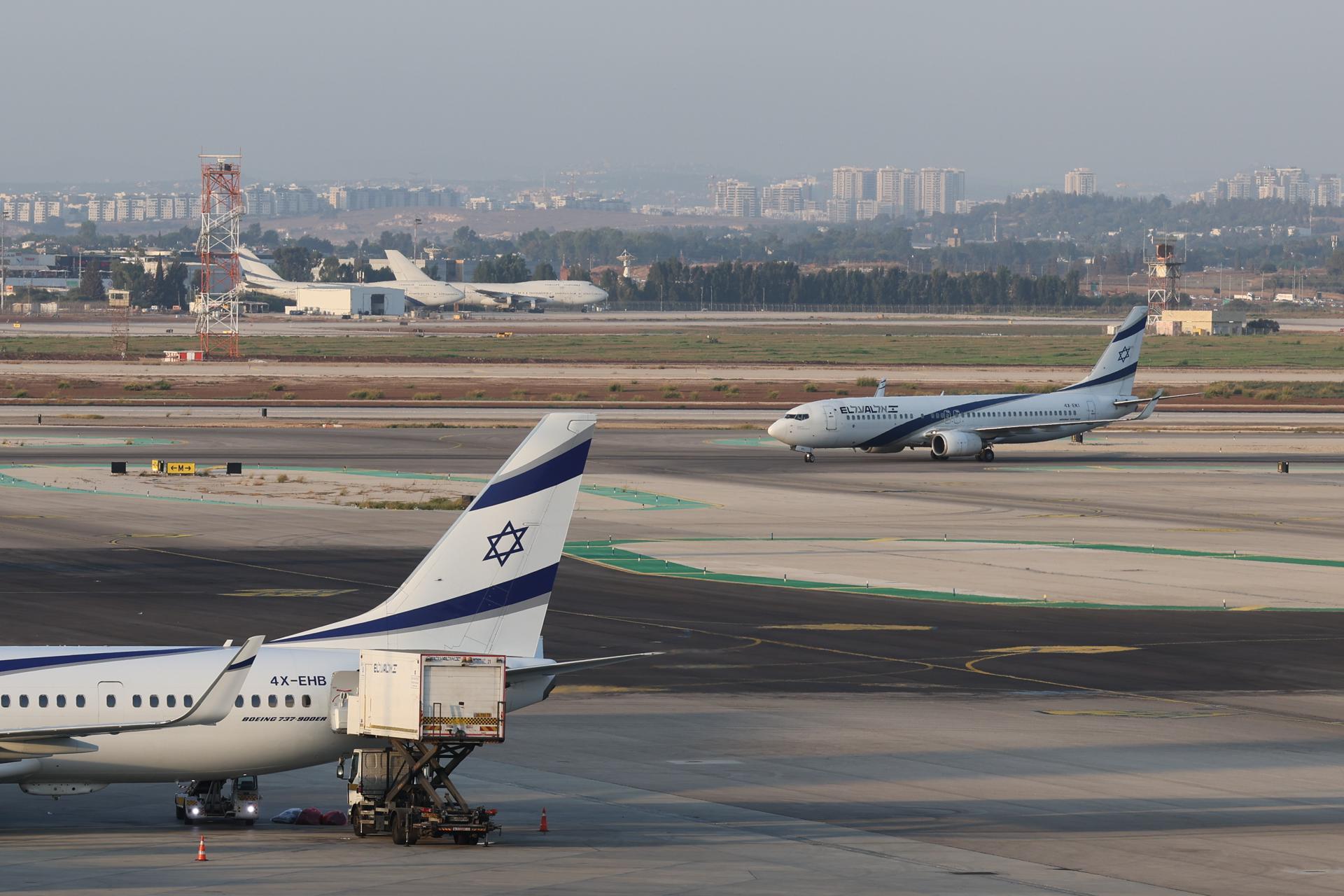 Imagen de archivo del Aeropuerto Internacional Ben Gurión en Tel Aviv, Israel. EFE/EPA/ABIR SULTAN