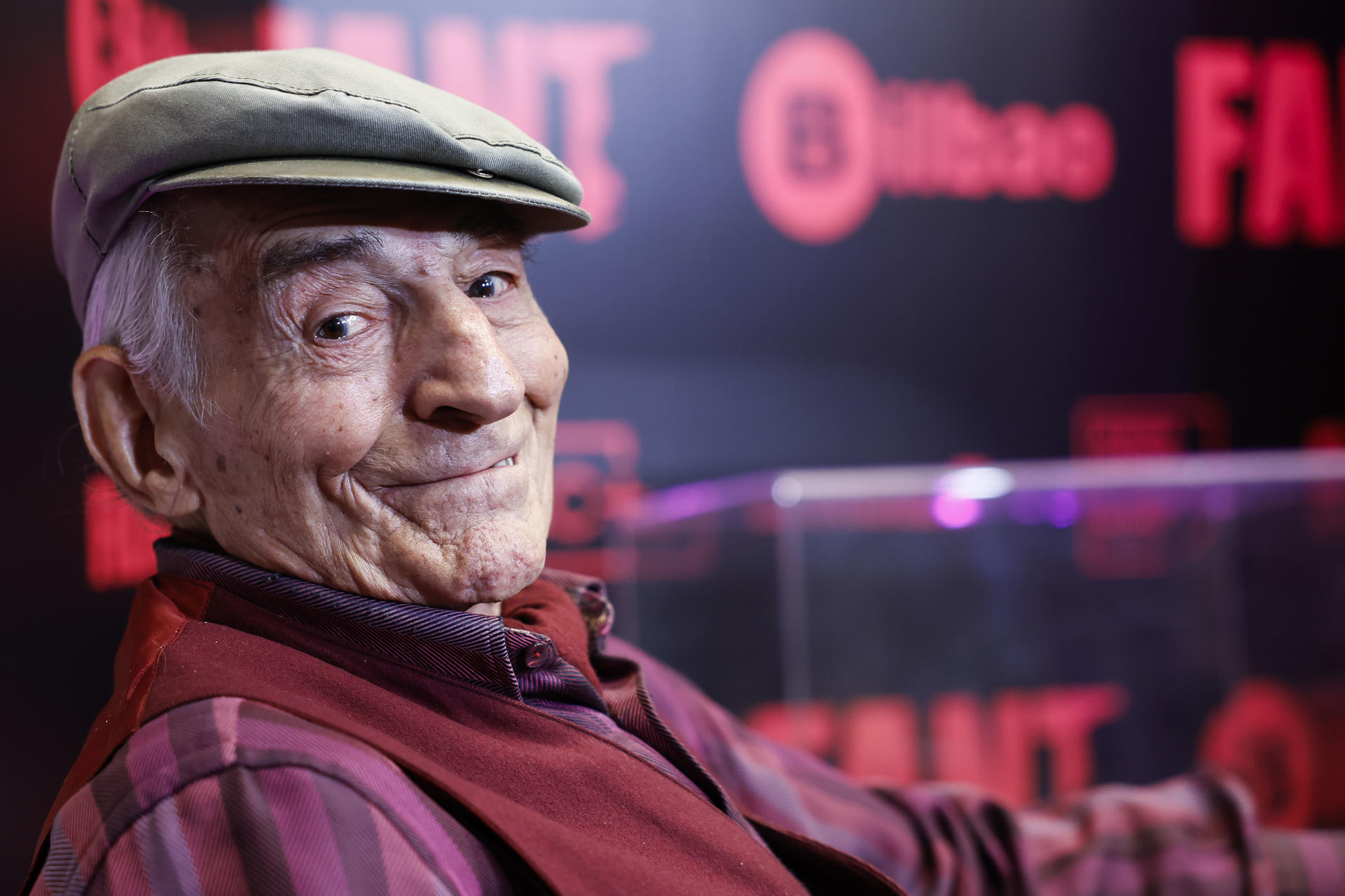 El actor Saturnino García en el Festival de Cine Fantástico de Bilbao. EFE/ Miguel Toña