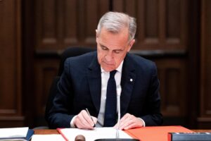 El primer ministro canadiense Mark Carney. EFE/EPA/SPENCER COLBY