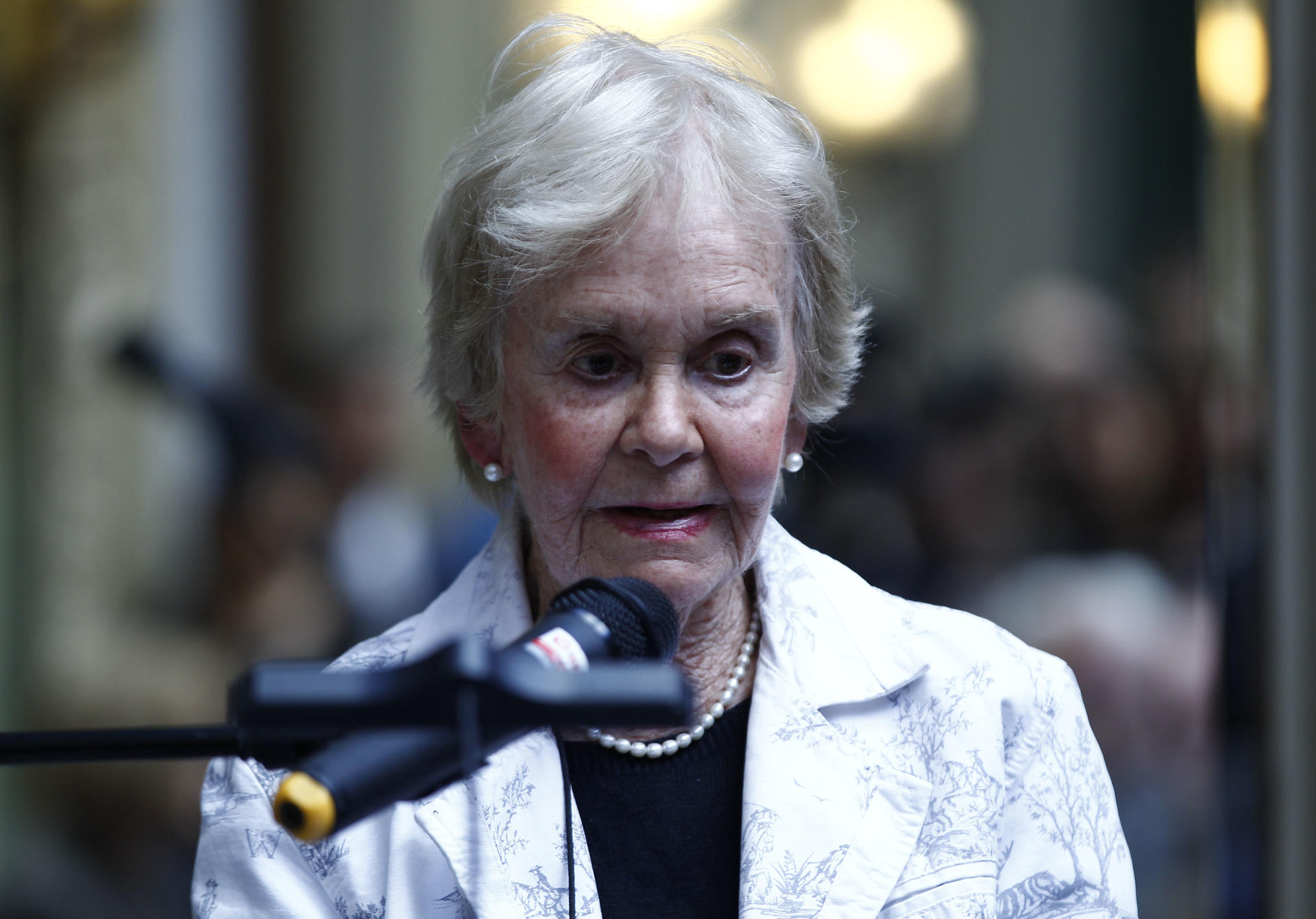 Fotografía de archivo de la exvicecanciller de Uruguay María Bernabela "Belela" Herrera. EFE/Sonsoles Caro