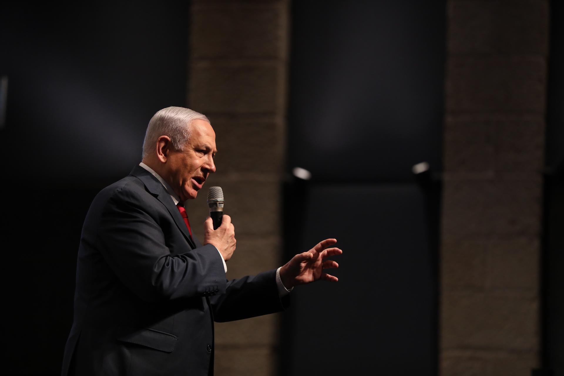 Imagen de archivo del primer ministro israelí, Benjamin Netanyahu. EFE/ Abir Sultan