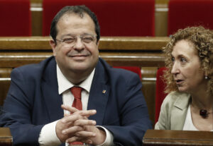 Imagen de archivo del diputado y portavoz en materia antirrepresiva de ERC, Joan Ignasi Elena. EFE/ Andreu Dalmau