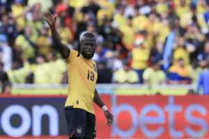 Enner Valencia, goleador de la selección de Ecuador. EFE/ José Jácome
