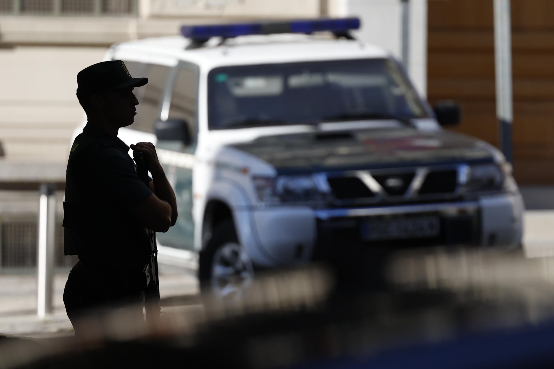 Imagen de archivo de un agente de la Guardia Civil. EFE/Mariscal
